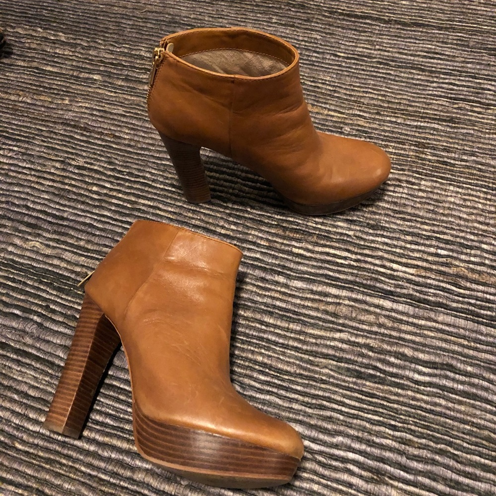 Michael Kors platform booties